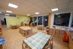 Gruppenraum der Kita Kastanienburg