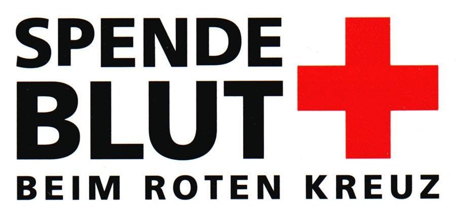 Plakat zur Blutspendeaktion