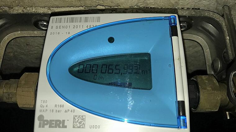 Digitaler Wasserzähler